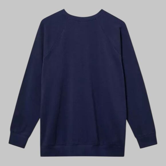 Torrid Starburst Classic Cozy Fleece Raglan Sweatshirt Women's Navy Celestial M - Picture 3 of 11